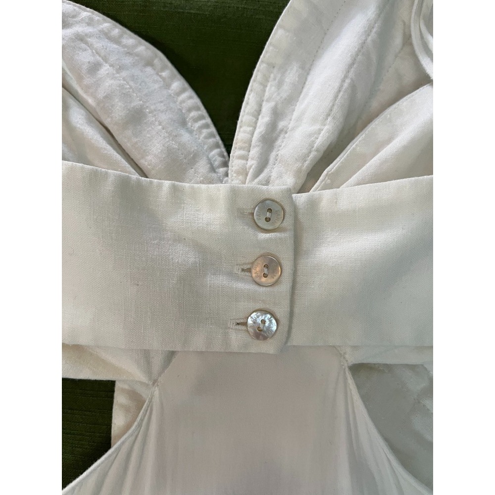 FARM Rio Cream Tiered Maxi Dress with Front Bow - Picture 6 of 8